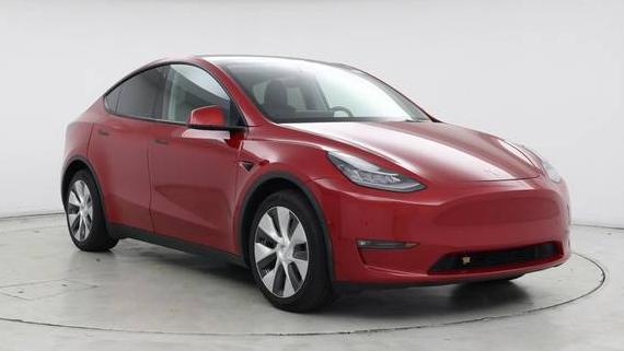 TESLA MODEL Y 2021 5YJYGDEE8MF204384 image